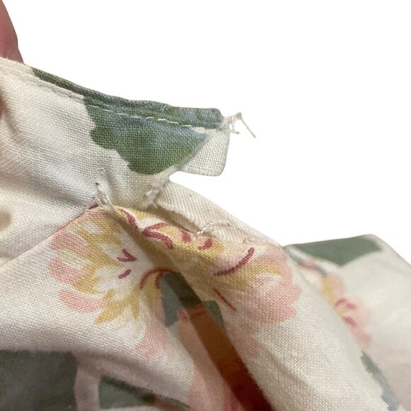 VTG 80s Jessica McClintock Bridal Dress 7/8 Off the Shoulder Floral Cottage - Picture 7 of 11